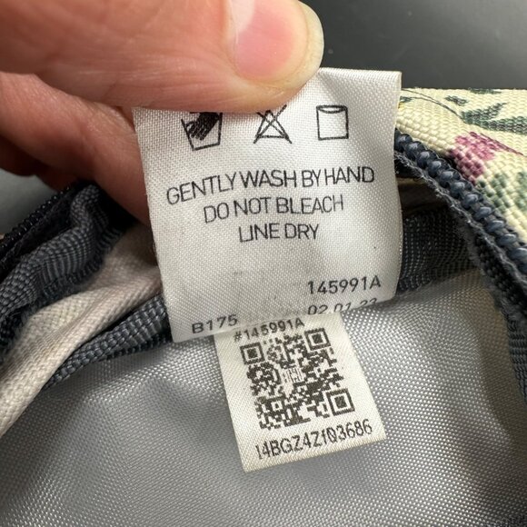 Adidas Stratton III Backpack Woodland Floral Cream Gray Multiple Pockets - Picture 7 of 15